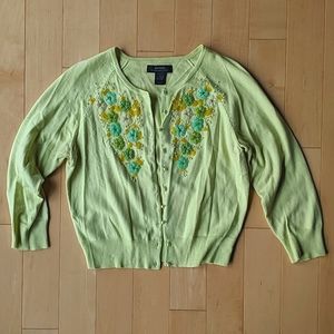 Express beaded cardigan